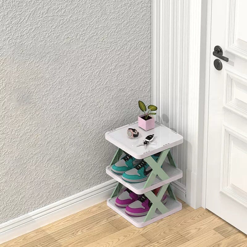 Foldable Multi-Layer Shoe Rack, Shoe Storage Organizer