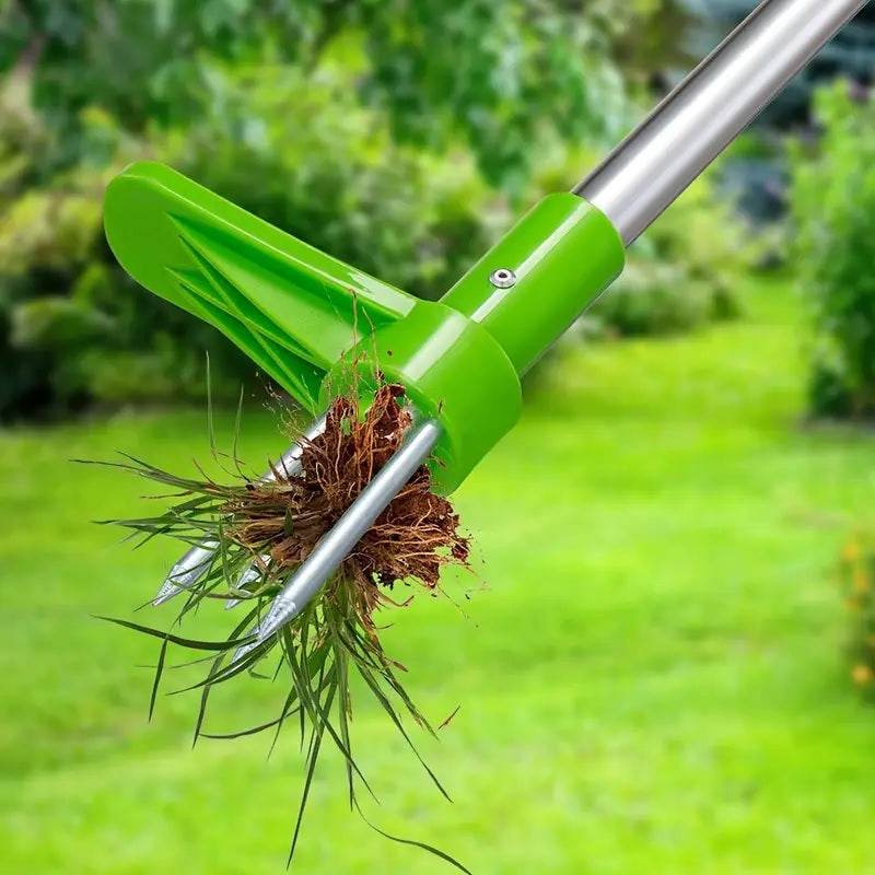 Stand Up Weeder Tool with Foot Pedal | Manual Garden Weed Remover