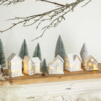 Christmas Wooden Decor Set with Lighting