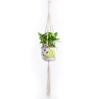 Plant-hanging macrame shelf Bowlift