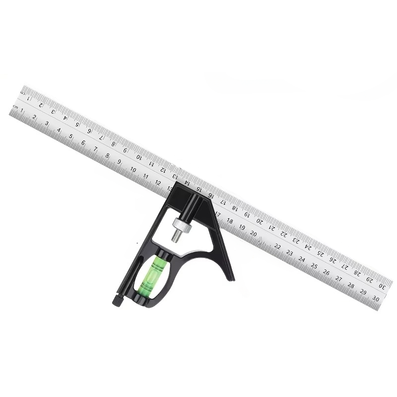 12-Inch Adjustable Stainless Steel Precision Angle Measuring Tool