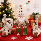 Christmas Elf Set: Santa Claus, Snowman, Reindeer