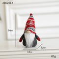 Christmas gnome, fabric hanging figure