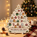 DIY wooden Advent calendar for hanging