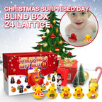Christmas Advent Calendar with 24 Rubber Ducks