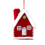 Christmas cabin hanger in gingerbread style
