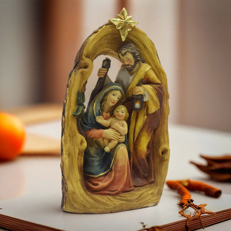Holy Family Nativity Figure made of Resin