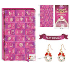 Christmas Advent Calendar Jewelry Surprise Box