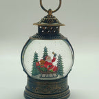 Romantic music box with snow effect and light