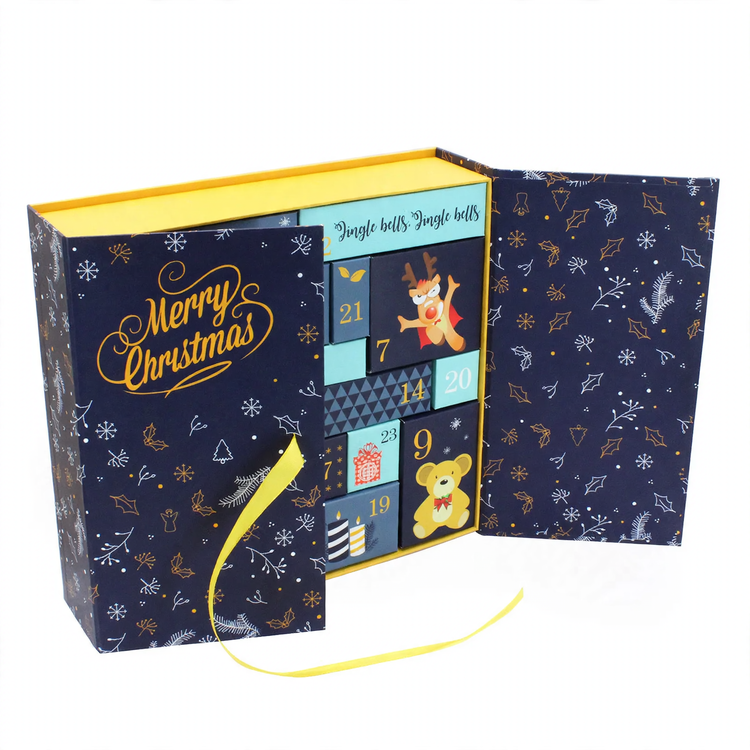 Christmas Advent Calendar Gift Box