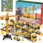 Christmas Advent Calendar with Toy Vehicles