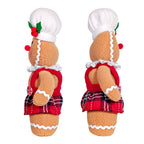 Christmas fabric figure, gingerbread man or gnome