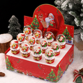 Christmas snow globe with LED light