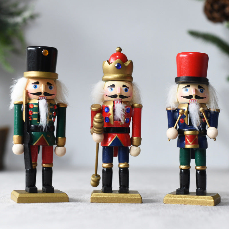 Nutcracker Soldier Set, 15 cm, Wood