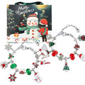 Christmas Advent Calendar with DIY Bead Bracelet Set