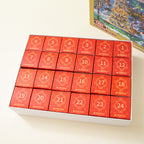 Christmas Puzzle Advent Calendar with 24 Doors
