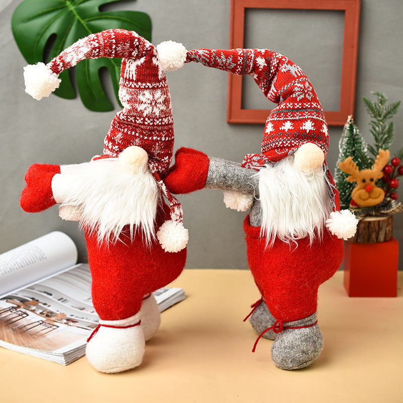 Christmas Elf Curtain Holders Made of Cotton