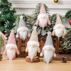Gnome figure with knitted hat and star