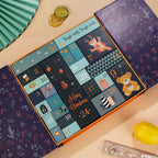 Empty Advent calendar gift boxes, 24 compartments
