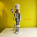 Wooden Christmas Nutcracker, 38 cm, festive decoration