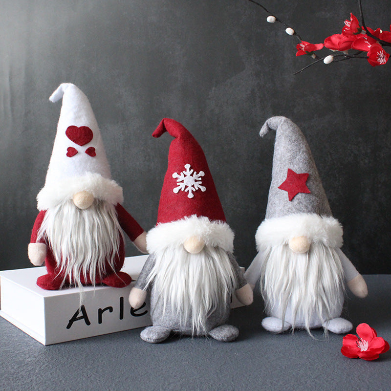 Christmas elf figure with hat
