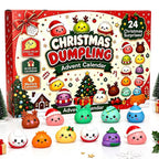 Christmas Advent Calendar with 24 Anti-Stress Figures