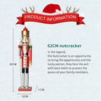 Large Nutcracker Soldier, 62 cm, Wood