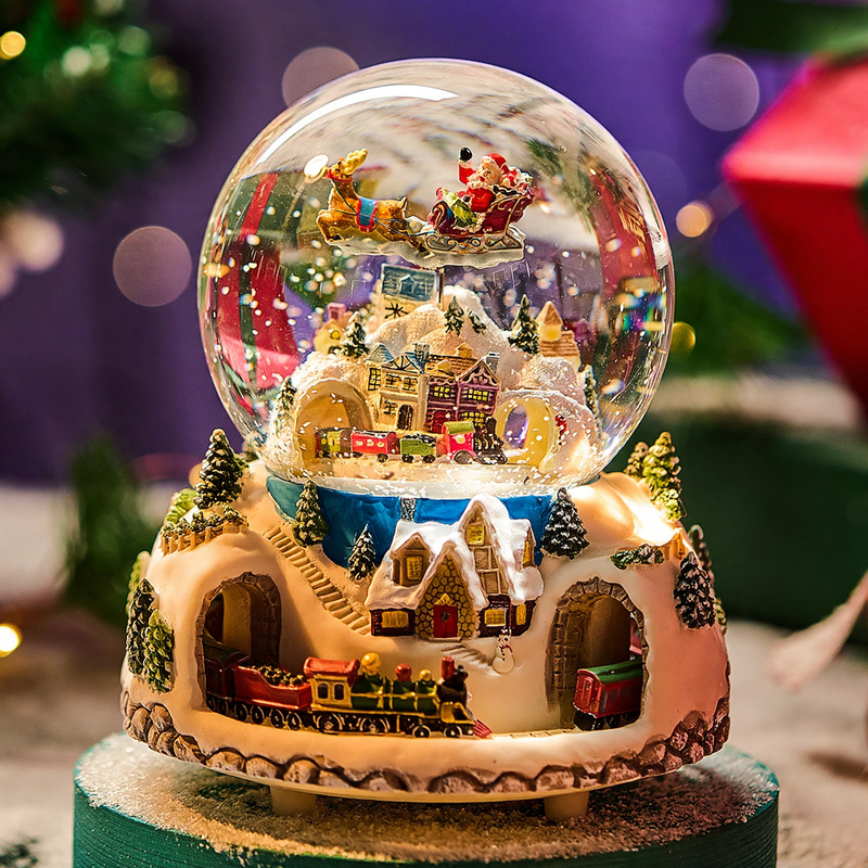 Christmas Train Music Box with Bluetooth