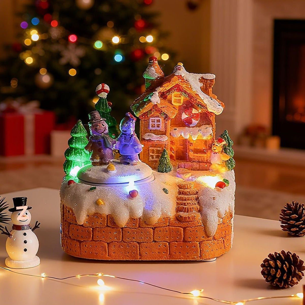 Christmas Music House with Lighting