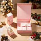 Christmas Advent Calendar Gift Box, 16.5x16.5x5cm