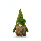 Christmas elf figure with knitted hat