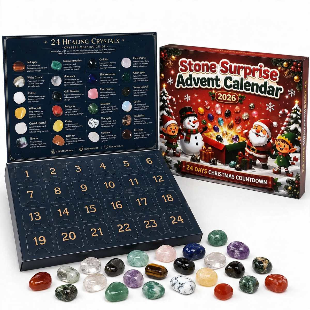 Christmas Countdown Stone Blind Box