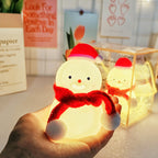 Christmas Night Light, Snowman Design