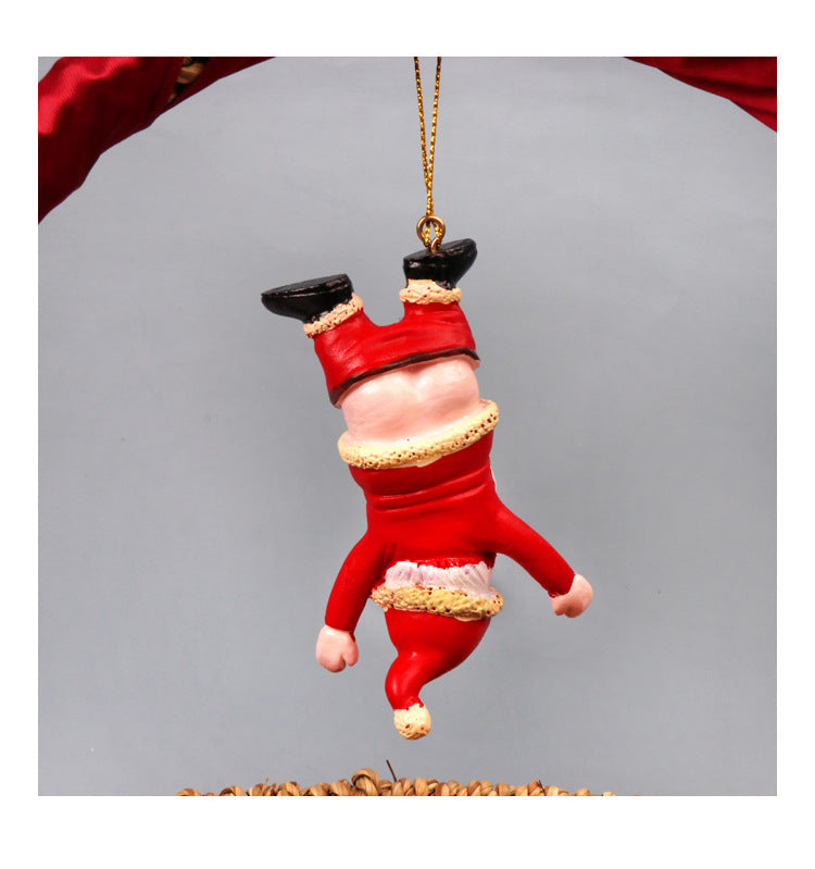 Christmas Elf Pendant made of Resin