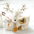 Christmas gnome and snowman decoration figure, fabric