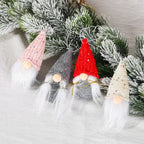 Christmas Gnome Pendant with Sequins