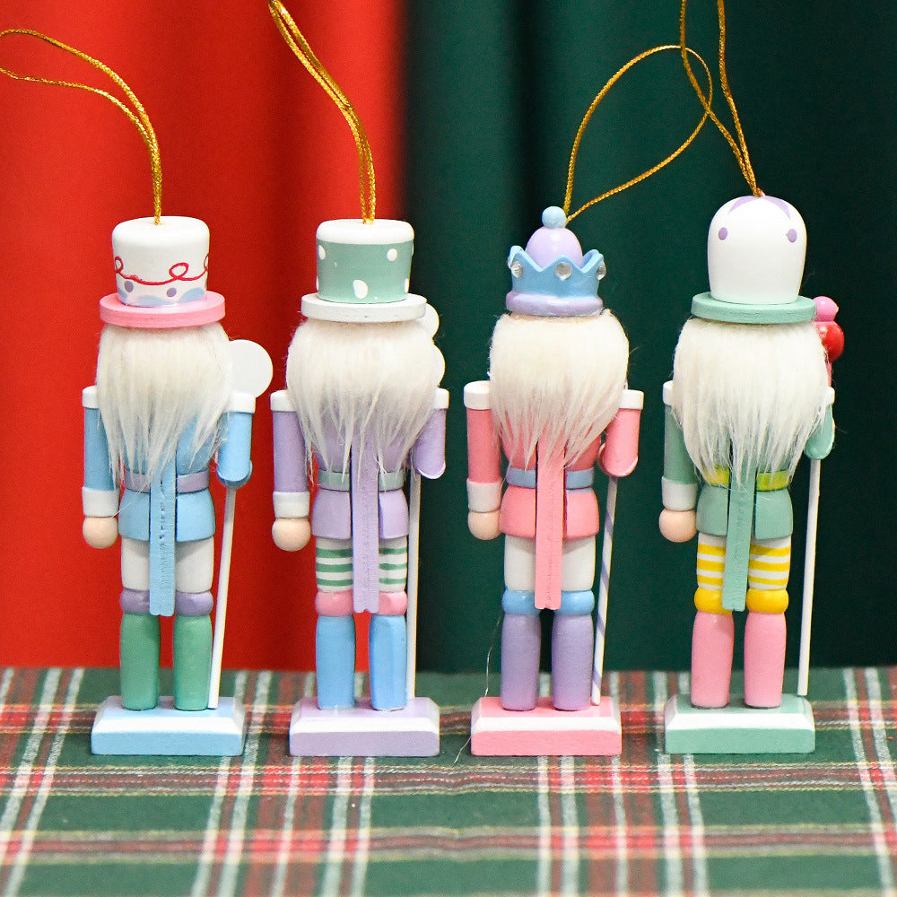 Nutcracker set in Scandinavian style, 13 cm
