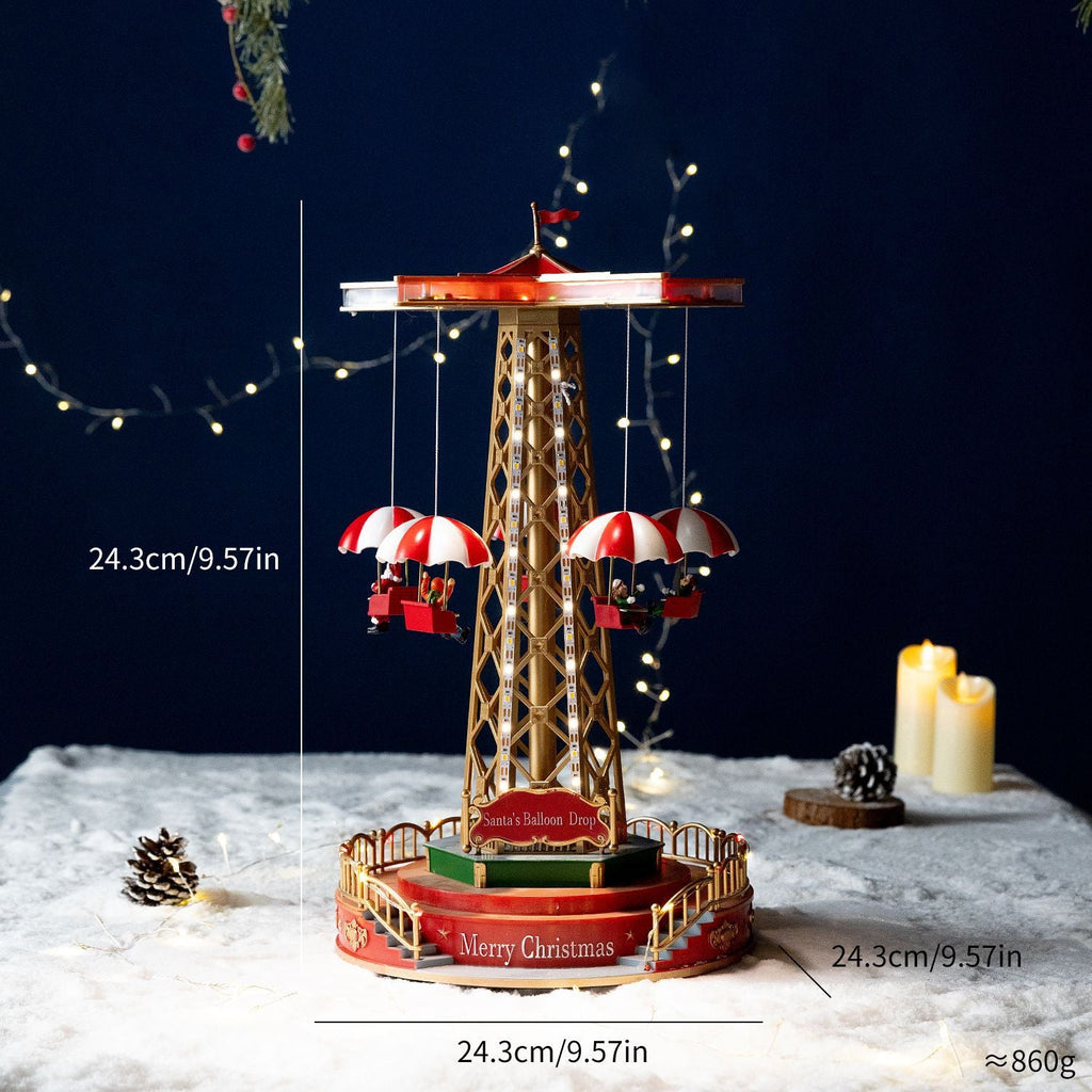 Decorative music box with lighting