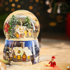 Snow hut music box with Bluetooth