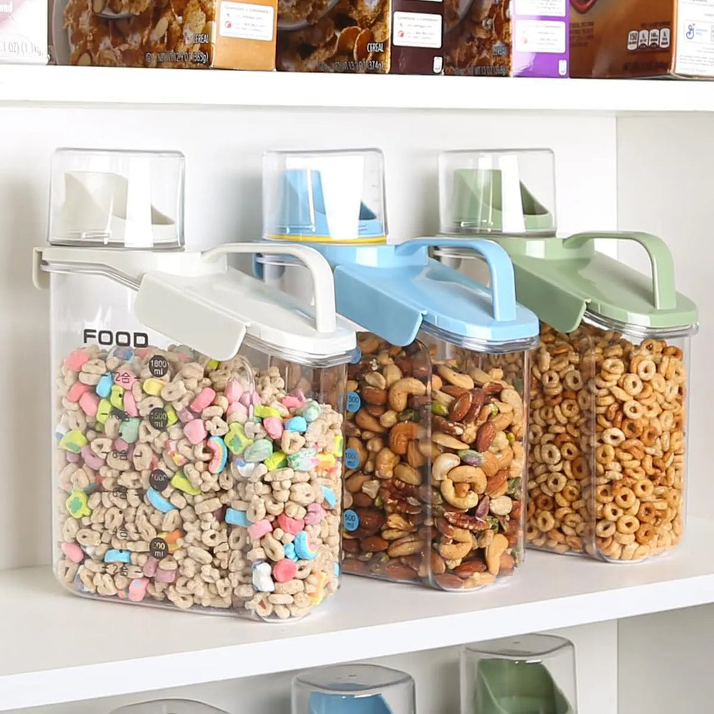 Airtight storage containers – Keep your food fresh & safe