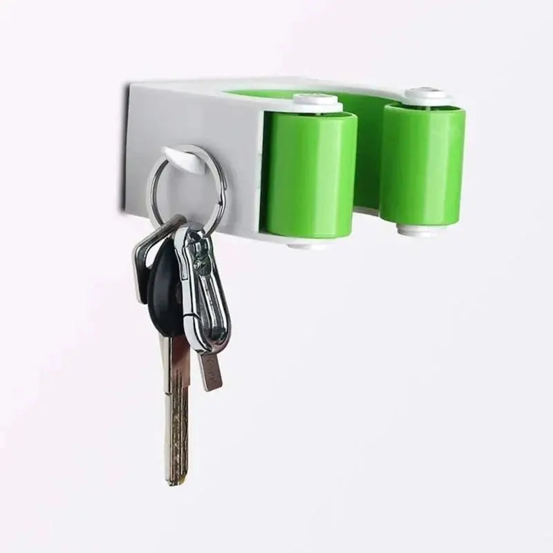 Wall-mounted holder for road & mountain bike storage