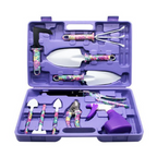 Zevolim| Colorful Garden Tool Set with 10 Pieces – Ergonomic Tools for Gardening