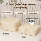 Extremely space-saving, self-compression Organizer