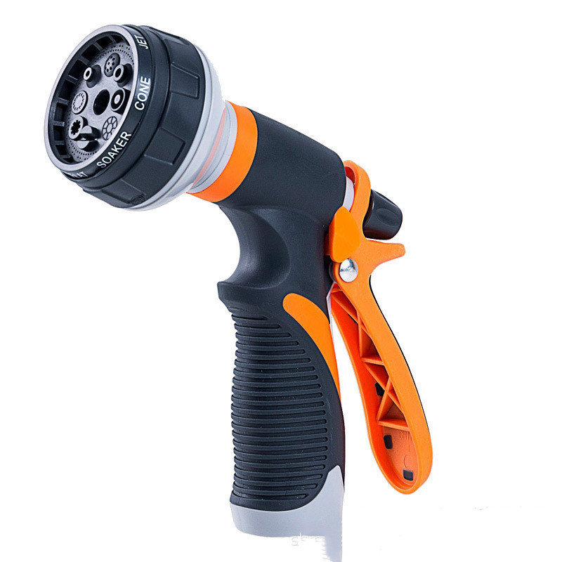 Zevolim| Multi-functional garden spray nozzle with 9 spray patterns – Ergonomic spray nozzle for garden irrigation