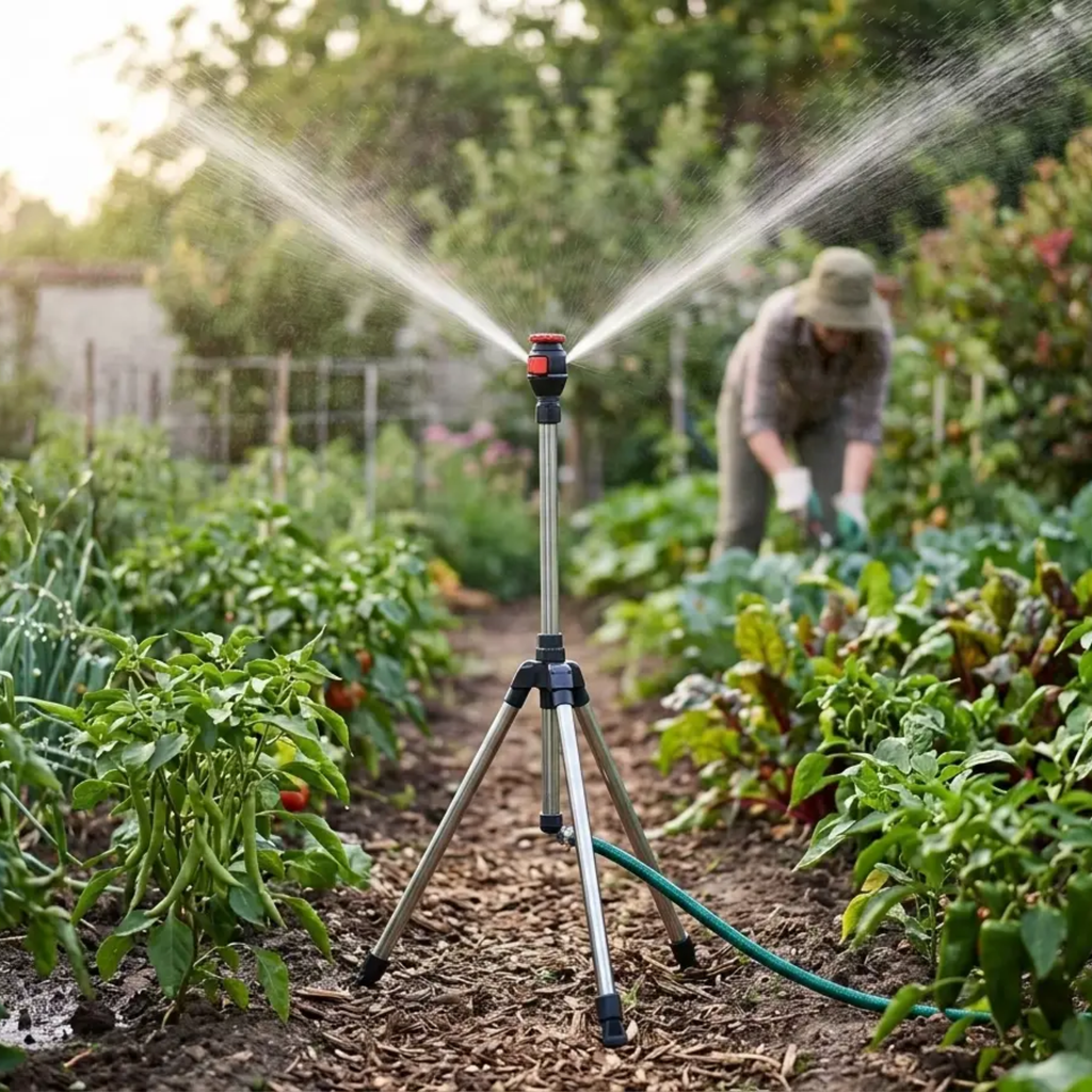 Zevolim | High Pressure Rotating Tripod Sprinkler