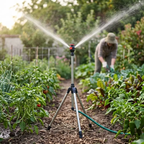 Zevolim | High Pressure Rotating Tripod Sprinkler