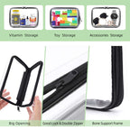 Large Capacity Zipper Storage Box Set