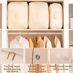 Extremely space-saving, self-compression Organizer