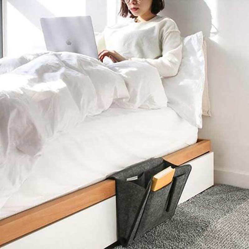 Nightstand Organizer Hanging Bag