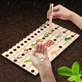 Zevolim| Wood Plant Ruler – Multifunctional Seed Measuring Tool for Garden